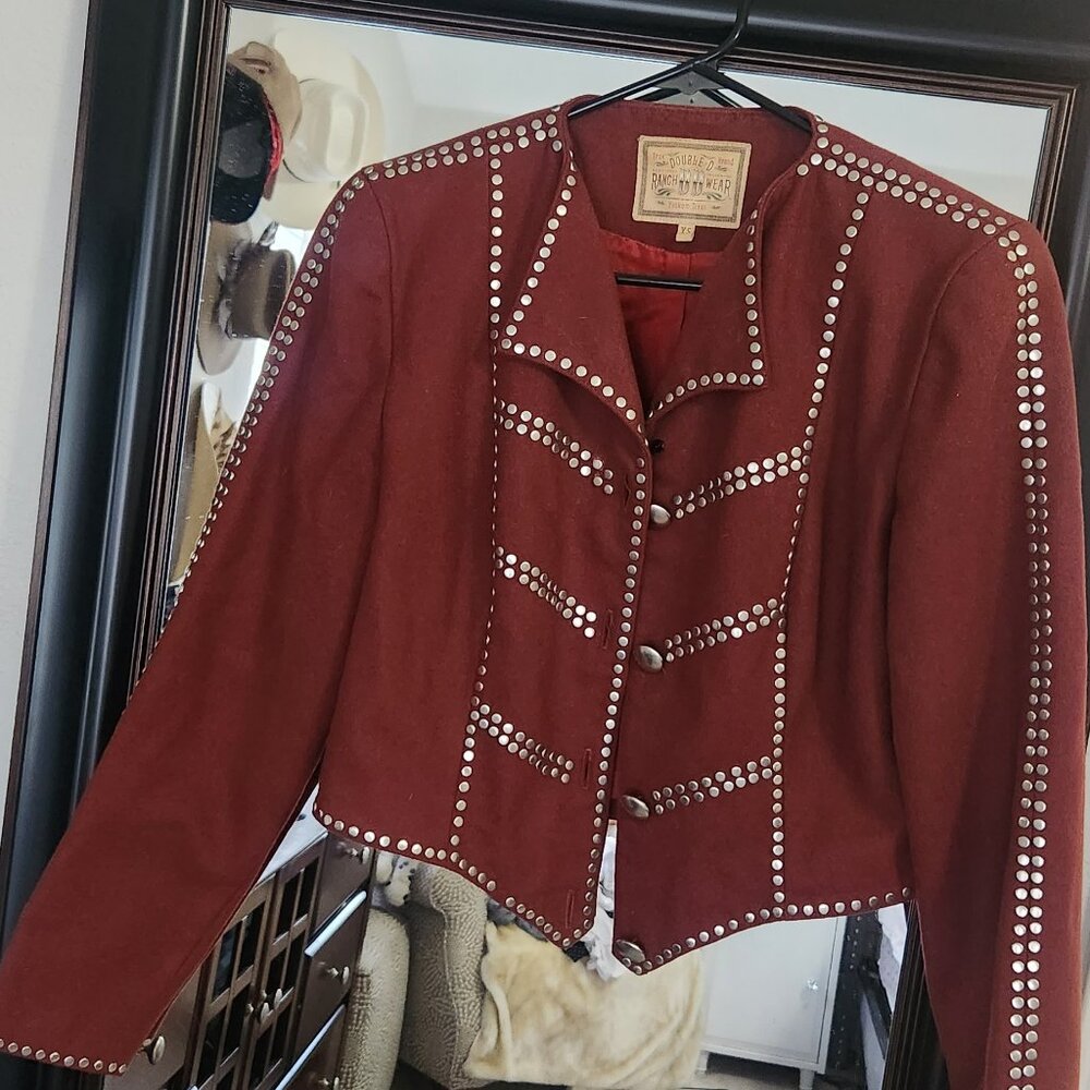 Double D Ranch Vintage Stud Cropped Jacket